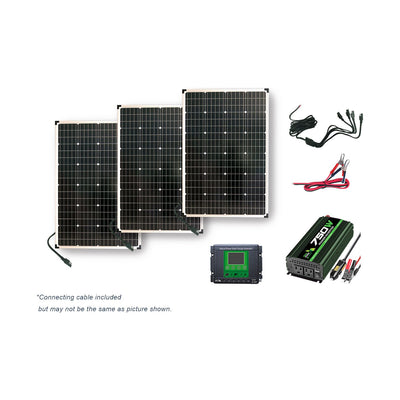 Nature Power 330 Watt Complete Solar Power Kit 53330