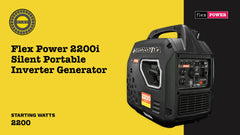 RVMP Flex Power 2200i Silent Portable Inverter Generator RVMP-220472