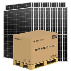 Sungold Power 450W Mono Perc Solar Panel Full Pallet (32 Panels) SP-450WM
