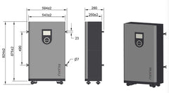 RUiXU | Lithi2-16 | 51.2V314Ah | 16kWh LiFePO4 Battery Energy Storage