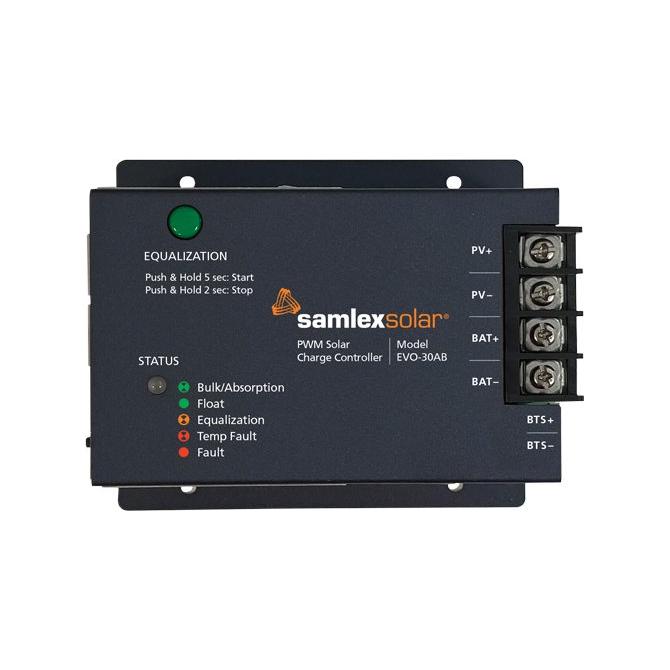 Samlex America 30 Amp Solar Charge Controller EVO-30AB