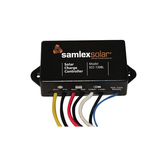 Samlex America 8 Amp Charge Controller SCC-1208L