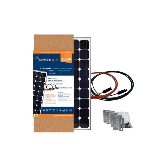 Samlex America 100 Watt Solar Panel Kit SSP-100-KIT