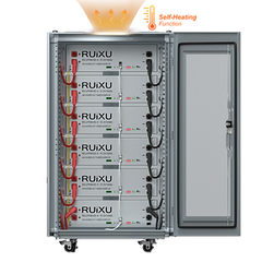 Ruixu 6 Slot Battery Cabinet | Wheels Busbar Included | Pre-assembled RX6075100